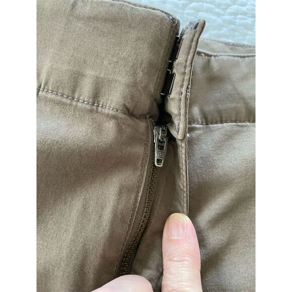 A New Day Stretch Casual Pants Brown 4 Pockets Size 6 - Picture 5 of 12